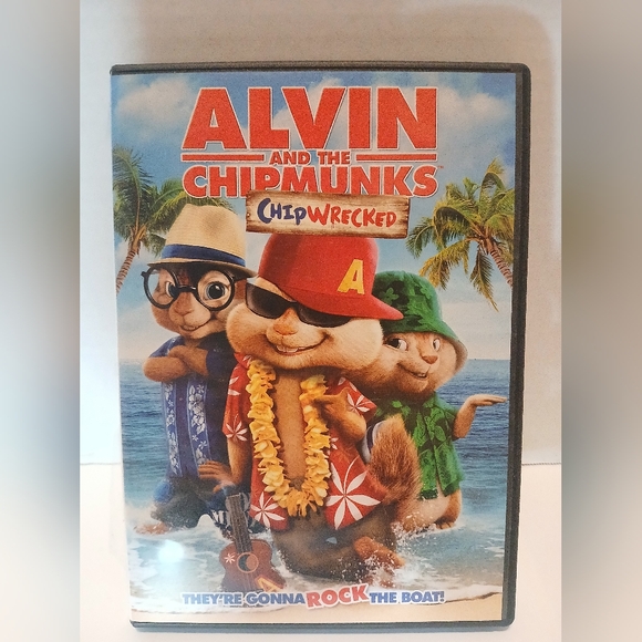 Alvin and the Chipmunks: Chipwrecked DVD - Picture 1 of 2